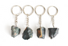 Bloodstone Key Chain, Gemstone Keychain Crystal Key Ring (Altruism and Cleansing)