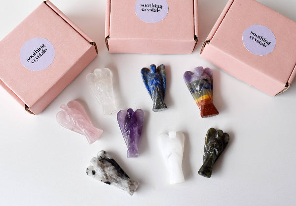 Rose Quartz Angels (Joy and Anxiety Relief)