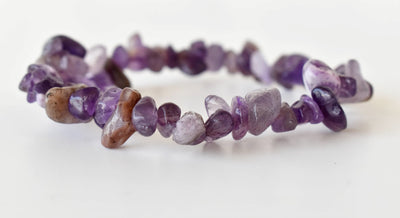 Amethyst Chip Bracelet (Focus and Manifestation)