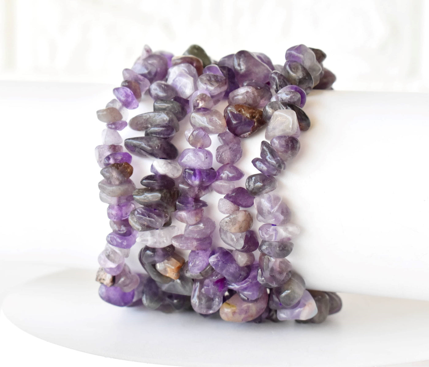 Amethyst Chip Bracelet (Focus and Manifestation)