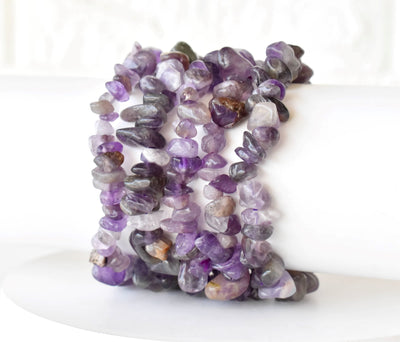 Amethyst Chip Bracelet (Focus and Manifestation)