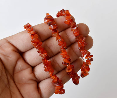 Carnelian Chip Bracelet (Abundance and Relationships)