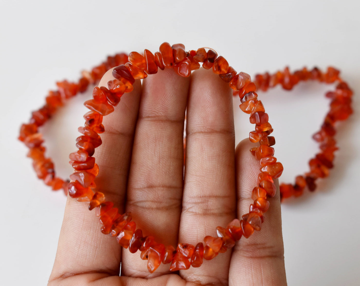 Carnelian Chip Bracelet (Abundance and Relationships)