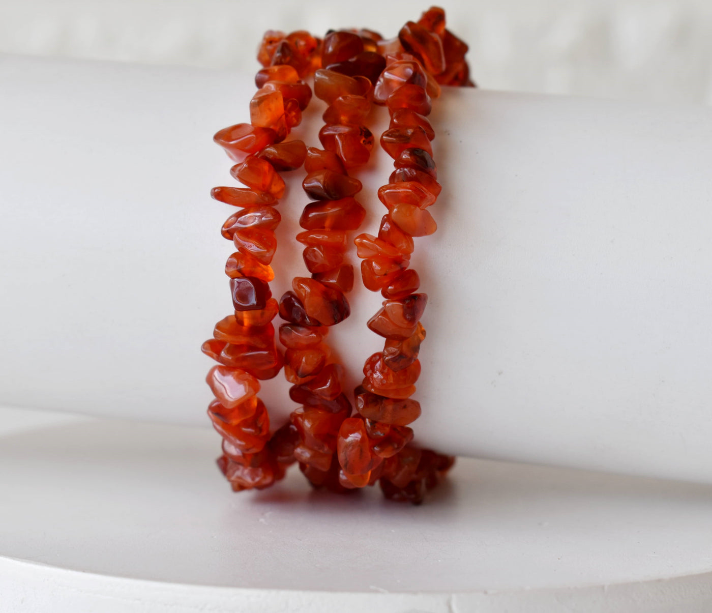 Carnelian Chip Bracelet (Abundance and Relationships)