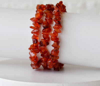 Carnelian Chip Bracelet (Abundance and Relationships)