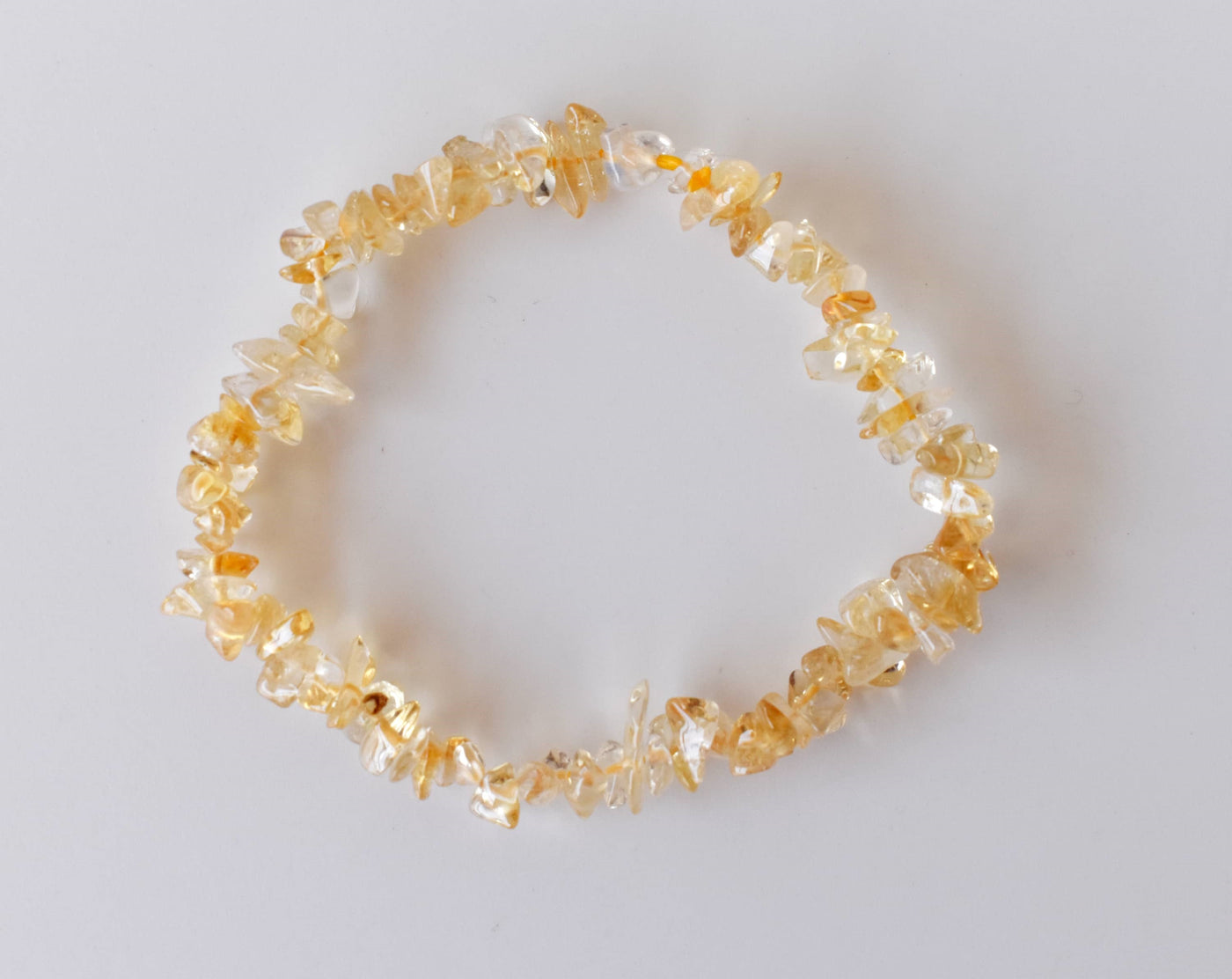 Citrine Chip Bracelet (Physical Healing and Stress Relief)