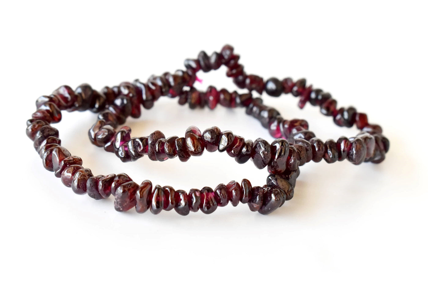 Garnet Chip Bracelet (Prosperity and Protection)