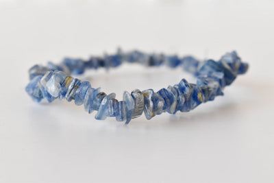 Kyanite Chip Bracelet (Relaxation and Angelic Communication)