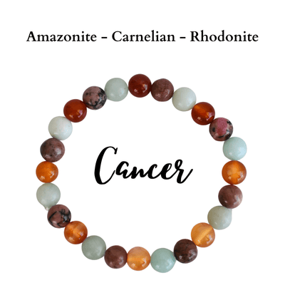 Cancer Zodiac Crystal Bracelet, Cancer Gifts