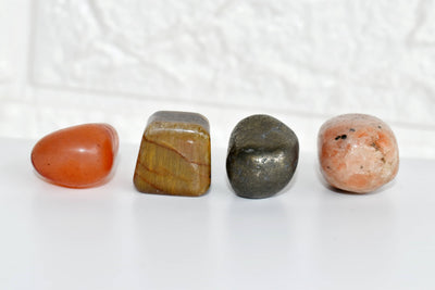 LEO Zodiac Crystal Kit, Leo Birthstones Tumbled Stones Set, Leo Stones Gifts