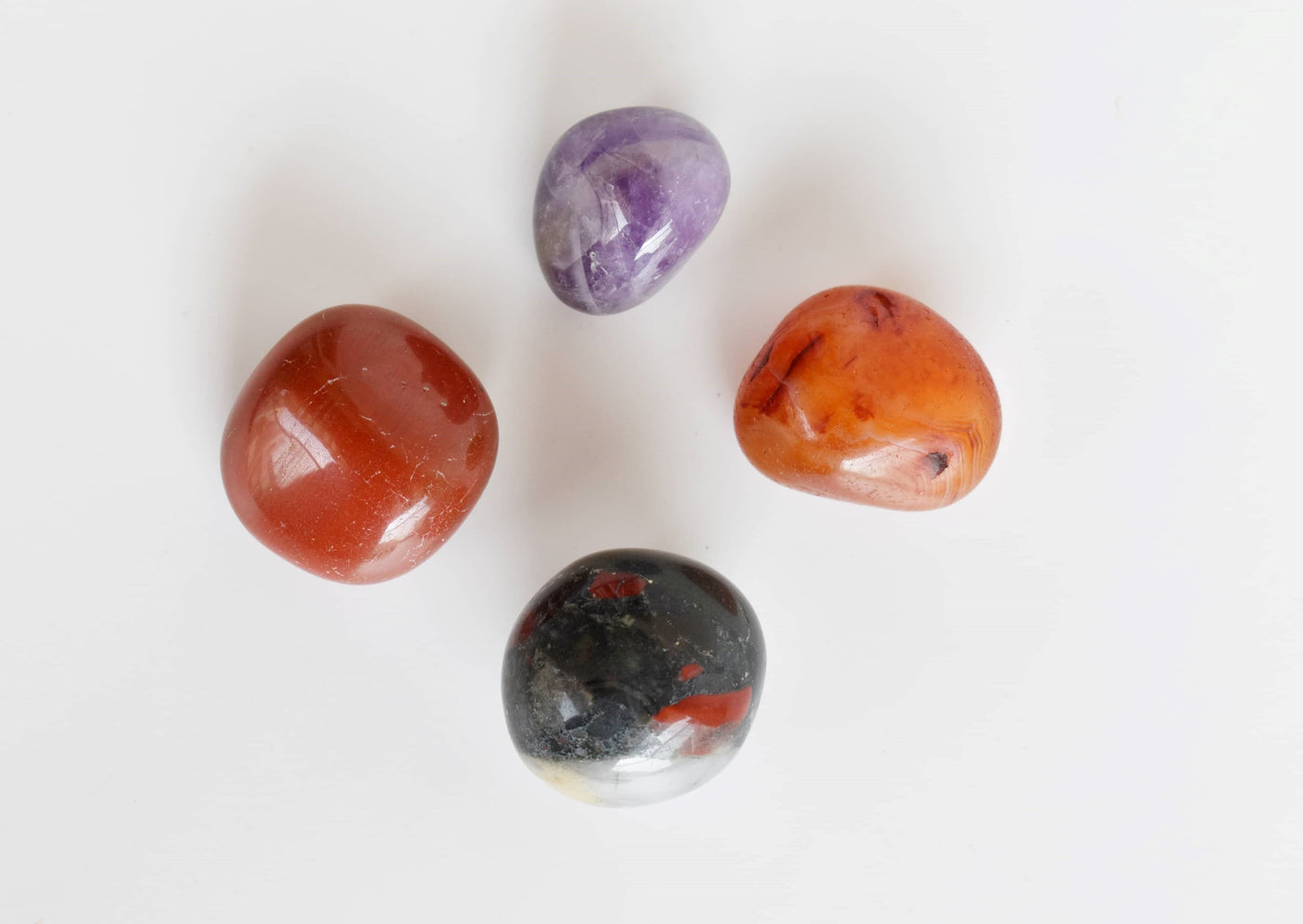 ARIES Zodiac Crystal Kit, Aries Birthstones Tumbled Stones Set, Aries Stones Gifts