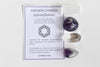 CROWN Chakra Crystals Kit, Chakra's Stones Tumbled Set, Chakra's Gift