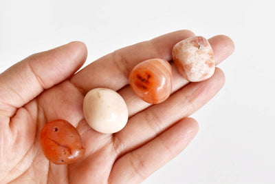 SACRAL Chakra Crystals Kit, Chakra's Stones Tumbled Set, Chakra's Gift