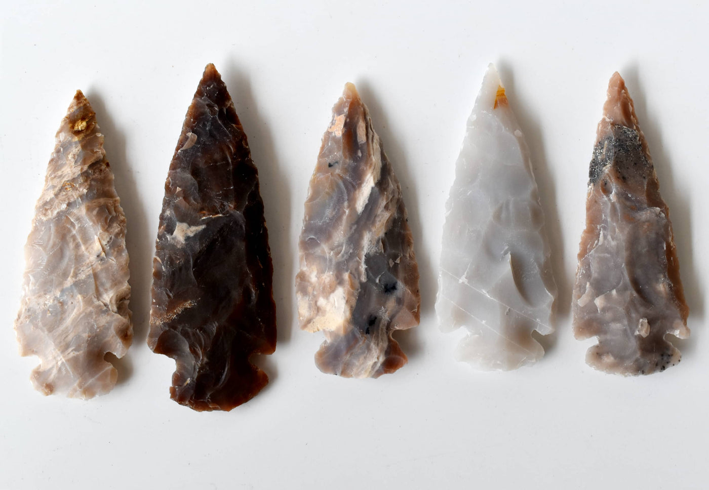 Fancy Jasper Arrowhead Points (Confidence and Strength)