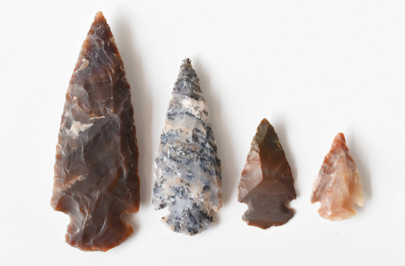 Fancy Jasper Arrowhead Points (Confidence and Strength)