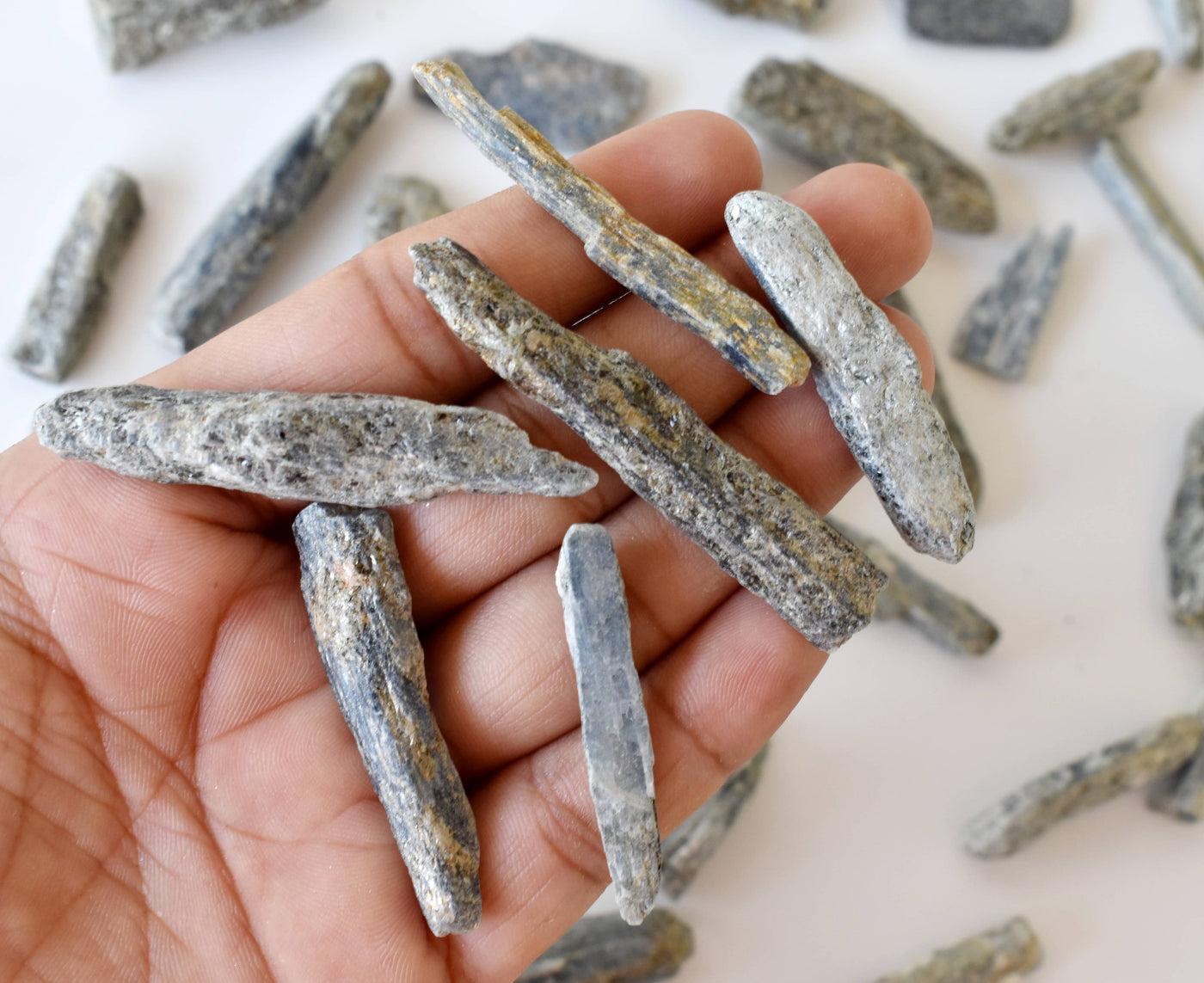 Natural Kyanite Points, Natural Bulk Crystals (Relaxation and Sleep)