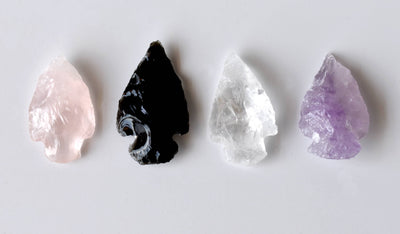 Mix Gemstone Arrowheads Set