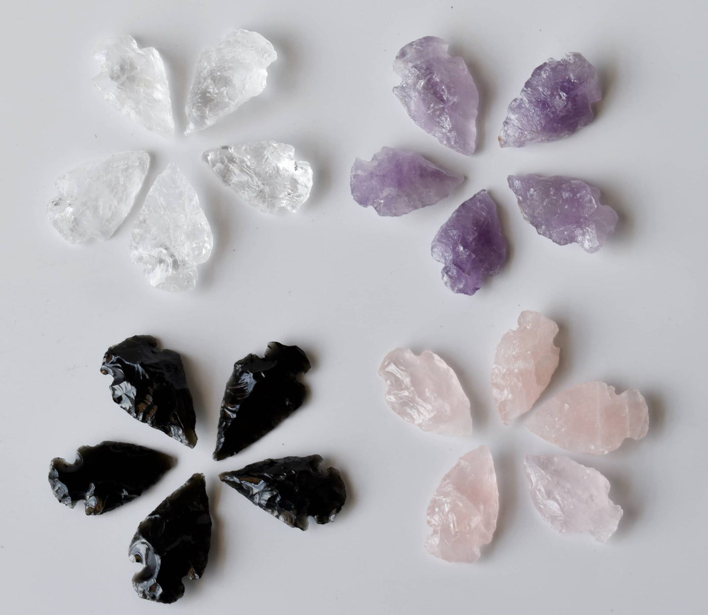 Gemstone Arrowheads for DIY Project Craft Point Jewelry Making