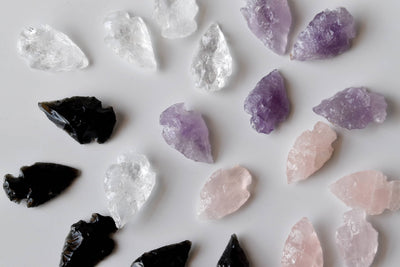 Gemstone Arrowheads for DIY Project Craft Point Jewelry Making