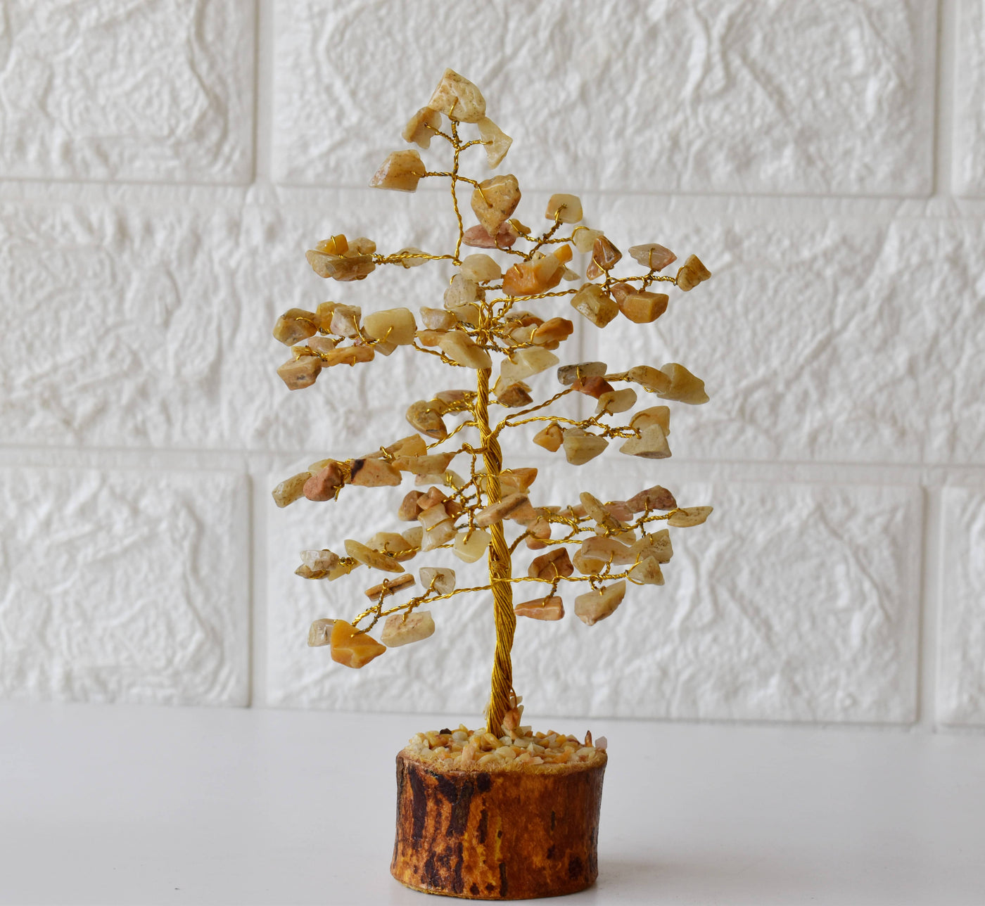 Yellow Aventurine Crystal Tree (Intuition and  Weight Control)