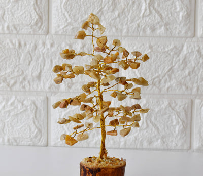 Yellow Aventurine Crystal Tree (Intuition and  Weight Control)