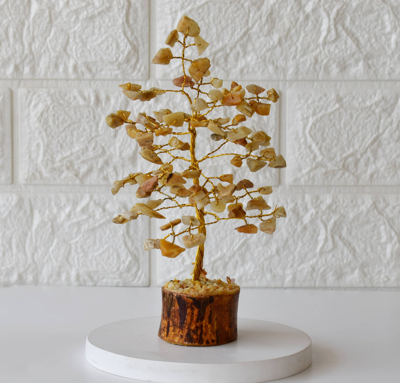 Yellow Aventurine Crystal Tree (Intuition and  Weight Control)