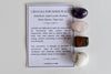 Promoting INNER PEACE Crystal Kit, Gemstone Tumble Kit, Inner Peace Crystal Gift Set