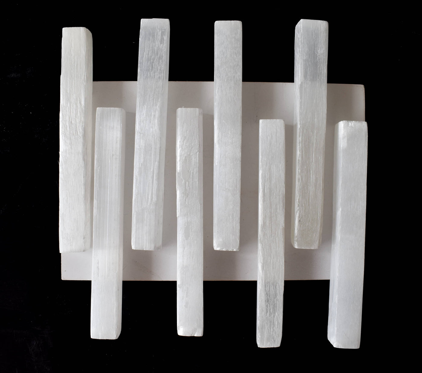 4" Selenite Healing Logs Selenite Sticks, Selenite Logs