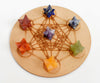 7 Chakra Merkaba Set ~ Guérison métaphysique, Crystal Merkaba, Crystal Grid Sessions