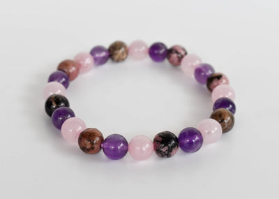 Attracting LOVE Crystal Bracelet (Enhances, Compassion, Connection)