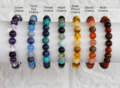 CROWN Chakra Crystal Bracelet