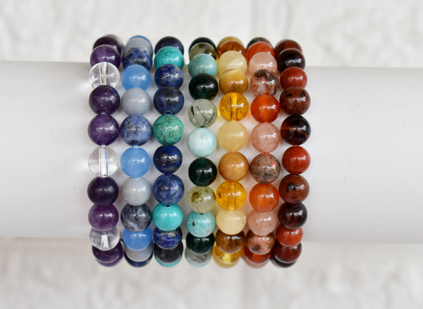 CROWN Chakra Crystal Bracelet