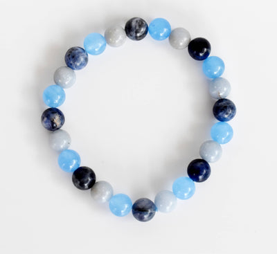 THIRD EYE Chakra Crystal Bracelet