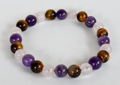 Calming ANXIETY Crystal Bracelet (Calm, Protection, Positivity)