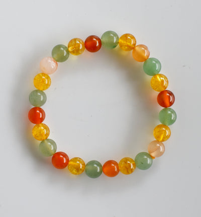 Energizes CREATIVITY Crystal Bracelet (Meditation, opportunity, and inspiration)