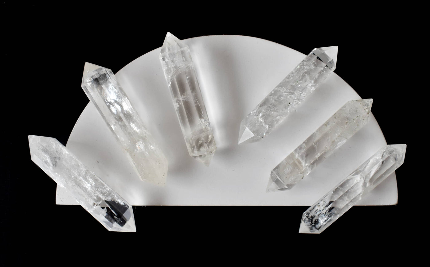 Crystal Quartz Point Pencils ( Mental Clarity and Emotional Stability)