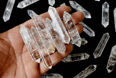 Crystal Quartz Point Pencils ( Mental Clarity and Emotional Stability)