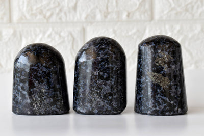 Polished Indigo Gabbro Freeform Crystal (Intuition and Dreams)