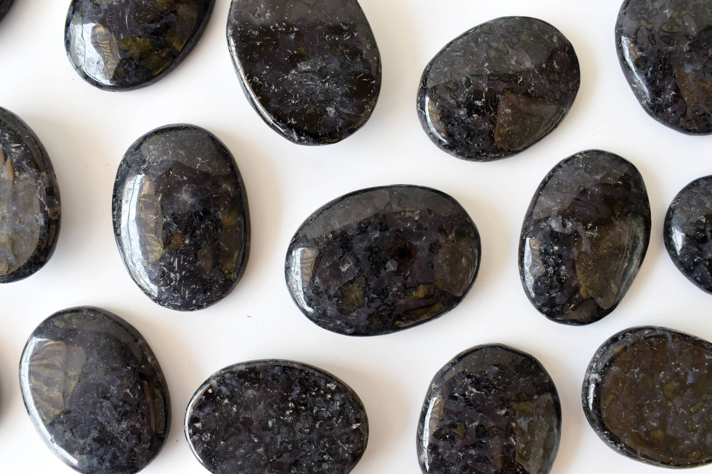 Indigo Gabbro Pocket Stones (Dreams and Intuition )