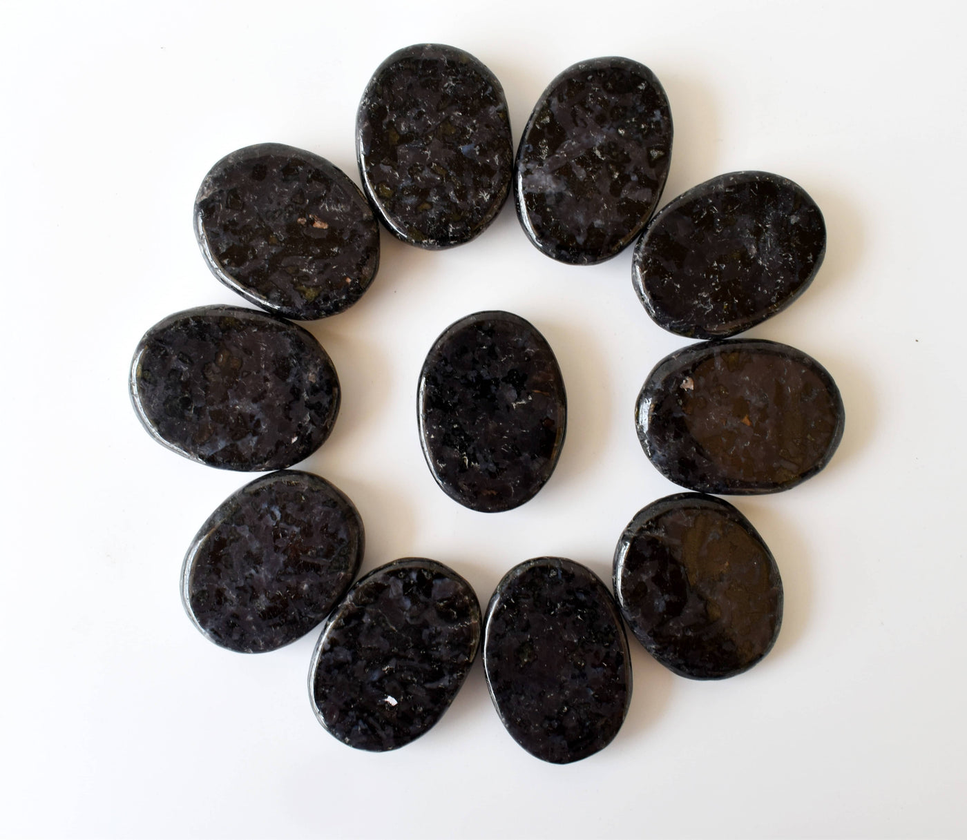 Indigo Gabbro Pocket Stones (Dreams and Intuition )