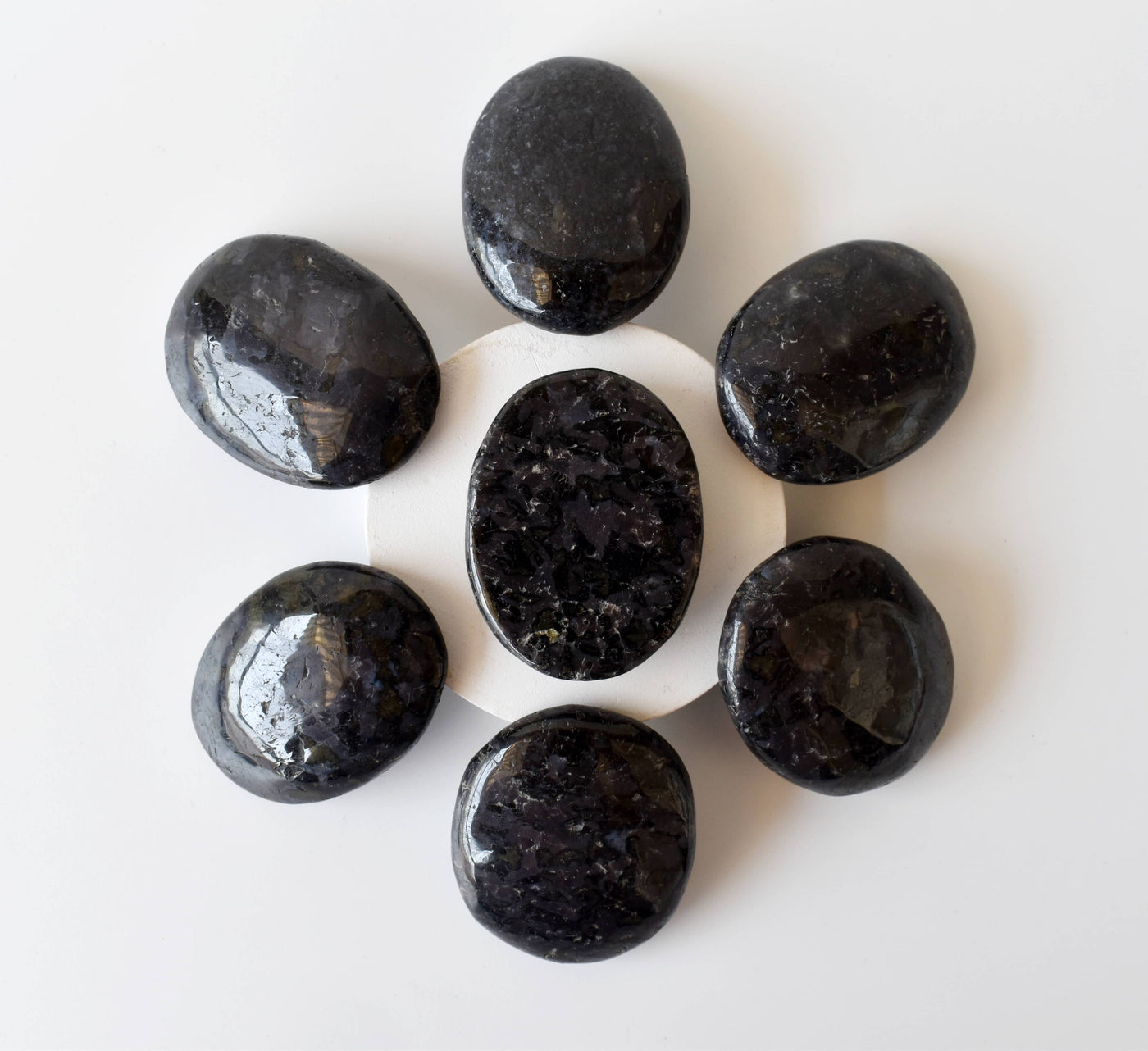 Indigo Gabbro Pocket Stones (Dreams and Intuition )