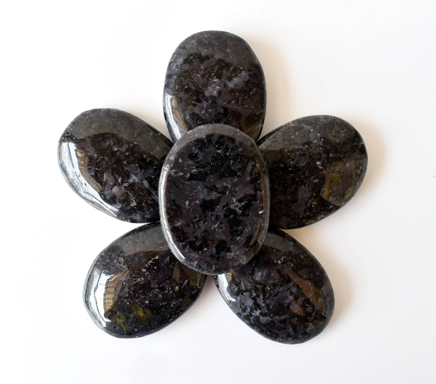 Indigo Gabbro Pocket Stones (Dreams and Intuition )