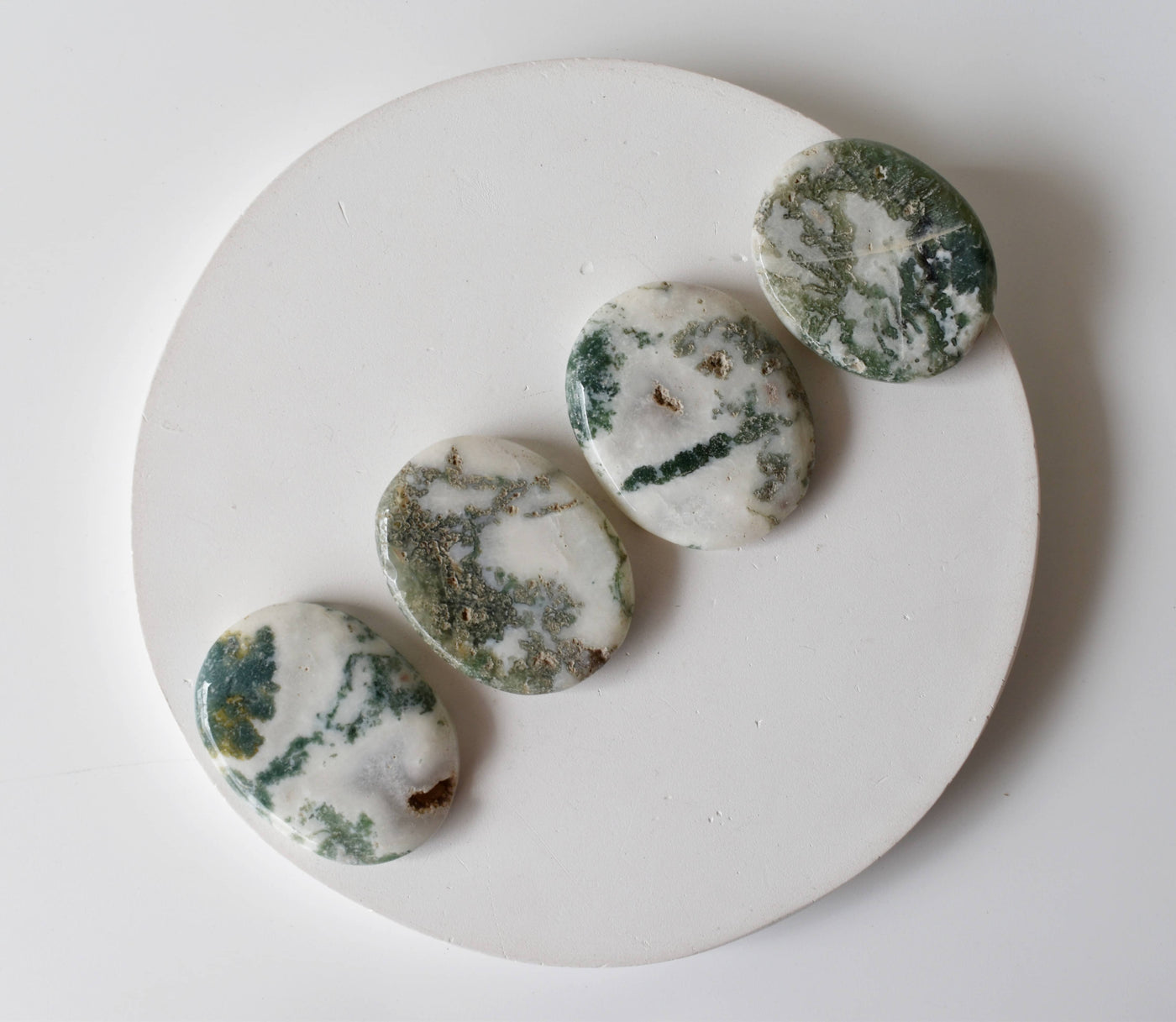 Tree Agate Pocket Stones (Trust and Self-Discipline)