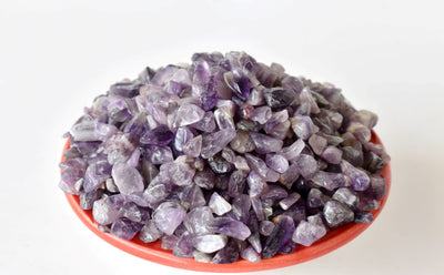 Amethyst Gemstone Chips (Relieves Stress and Strain)