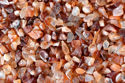 Carnelian Gemstone Chips (Motivation and Stimulates Creativity)