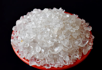 Crystal Quartz Gemstone Chips (Meditation and Restorative Work)