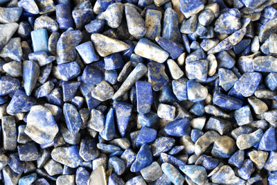 Lapis Lazuli Gemstone Chips (Meditation and Health Exercises)