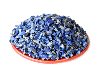 Lapis Lazuli Gemstone Chips (Meditation and Health Exercises)