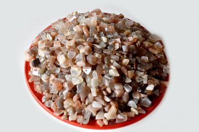 Multi Moonstone Gemstone Chips (Encourage Lucid Dreaming and Promote Emotional Openness To New Enjoyments)