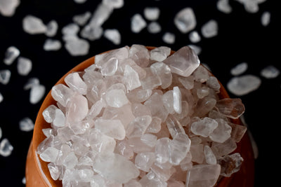 Rose Quartz Gemstone Chips (Inner Healing and Feelings Of Peace)